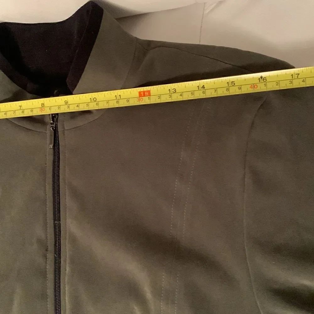 JM Collection Zip Up Jacket/ Pants Suede Set Size 12 - Picture 4 of 15